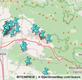 Mappa Via Nazionale Delle Puglie, 83027 Sirignano AV, Italia (5.5835)