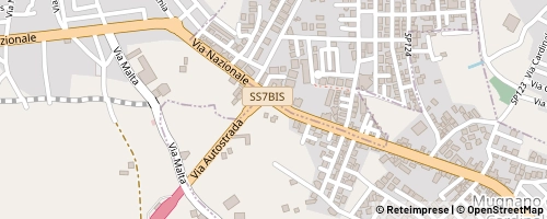 Mappa Mugnano del Cardinale