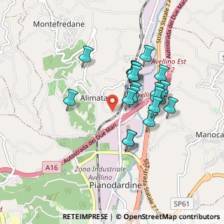 Mappa VIA SANTA CATERINA, 83030 Montefredane AV, Italia (0.809)