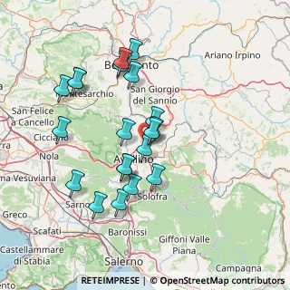Mappa VIA SANTA CATERINA, 83030 Montefredane AV, Italia (14.7955)