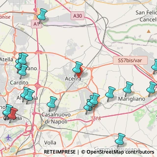 Mappa Via Donatello, 80011 Acerra NA, Italia (6.733)