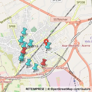 Mappa Via Donatello, 80011 Acerra NA, Italia (1.21364)