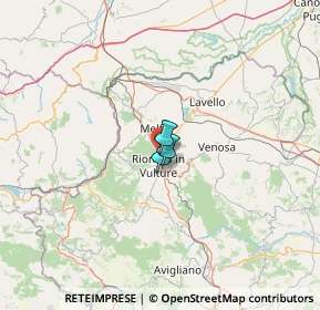 Mappa Piazza Guido Rossa, 85022 Barile PZ, Italia (44.84167)