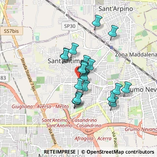 Mappa Via De Nicola Enrico, 80029 Sant'Antimo NA, Italia (0.7345)