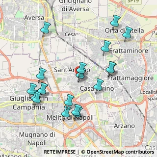 Mappa Via De Nicola Enrico, 80029 Sant'Antimo NA, Italia (2.195)