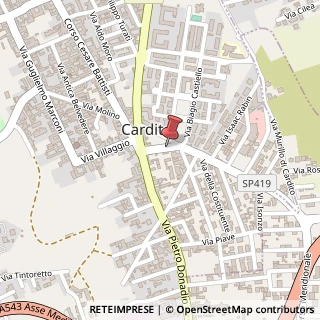 Mappa Via XXV Aprile, 9, 80024 Cardito, Napoli (Campania)