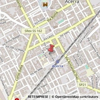 Mappa Via Carlo Pulcrano, 48, 80011 Acerra, Napoli (Campania)