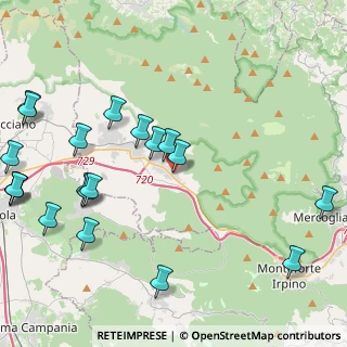 Mappa Viale de Lucia, 83027 Mugnano del Cardinale AV, Italia (5.9535)