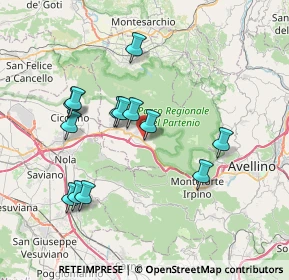 Mappa Viale de Lucia, 83027 Mugnano del Cardinale AV, Italia (7.57077)