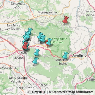 Mappa Viale de Lucia, 83027 Mugnano del Cardinale AV, Italia (7.3705)