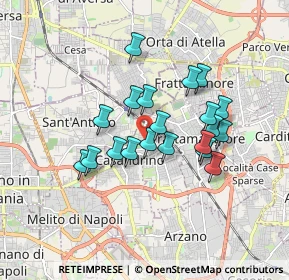 Mappa Via Francesco Baracca, 80028 Grumo Nevano NA, Italia (1.5225)
