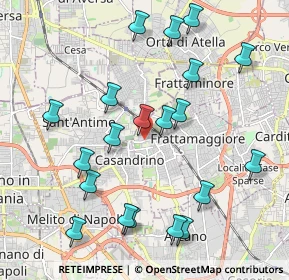 Mappa Via Bellini, 80028 Grumo Nevano NA, Italia (2.3675)