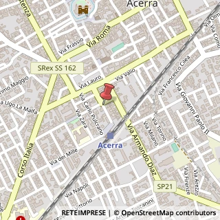 Mappa Via Francesco Castaldi, 29, 80011 Acerra, Napoli (Campania)