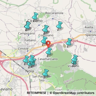 Mappa 80030 Casamarciano NA, Italia (2.20625)