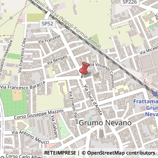 Mappa Via Duca D'Aosta, 81, 80028 Grumo Nevano, Napoli (Campania)