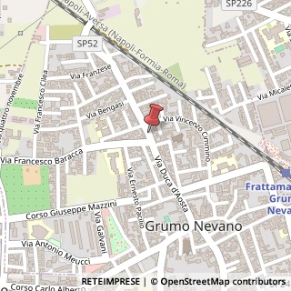 Mappa Viale della Rimembranza, 1, 80028 Grumo Nevano, Napoli (Campania)