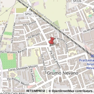 Mappa Via San Vito, 1, 80028 Grumo Nevano, Napoli (Campania)