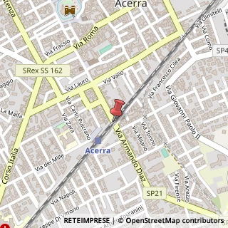 Mappa Via Giuseppe Garibaldi,  58, 80011 Acerra, Napoli (Campania)