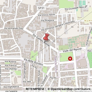 Mappa Via Galileo Galilei, 39, 80029 Sant'Antimo, Napoli (Campania)
