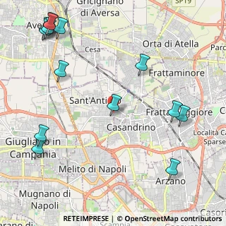 Mappa Via Sambuci, 80029 Sant'Antimo NA, Italia (3.20714)