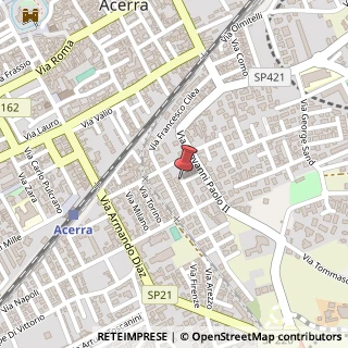Mappa Via Ruggiero Grieco, 27, 80011 Acerra, Napoli (Campania)