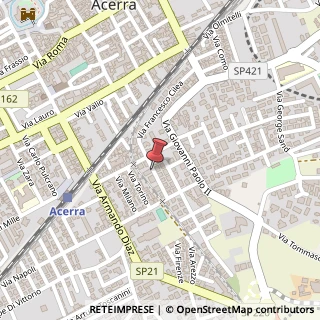 Mappa Via del Carso, 11, 80011 Acerra, Napoli (Campania)