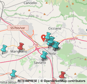 Mappa Via Facente I traversa, 80035 Nola NA, Italia (4.81375)