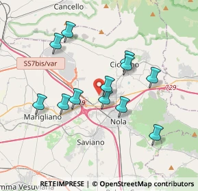 Mappa Via Facente I traversa, 80035 Nola NA, Italia (3.545)