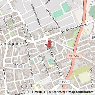Mappa Via Padre Sosio del Prete, 266, 80027 Frattamaggiore, Napoli (Campania)