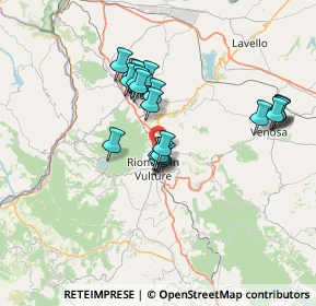 Mappa Strada Provinciale 8 del Vulture, 85022 Barile PZ, Italia (6.5235)