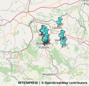 Mappa Strada Provinciale 8 del Vulture, 85022 Barile PZ, Italia (6.77333)
