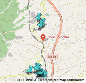 Mappa Strada Provinciale 8 del Vulture, 85022 Barile PZ, Italia (1.4575)