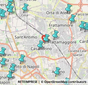Mappa Via F. Cilea, 80028 Grumo Nevano NA, Italia (3.601)