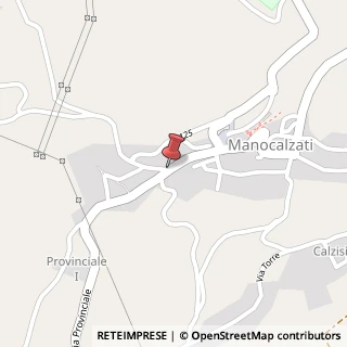 Mappa Via Variante Est Ss. 7 Bis, 12/t, 83030 Manocalzati, Avellino (Campania)