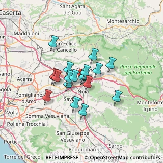 Mappa Via Roma, 80030 Cimitile NA, Italia (5.02167)