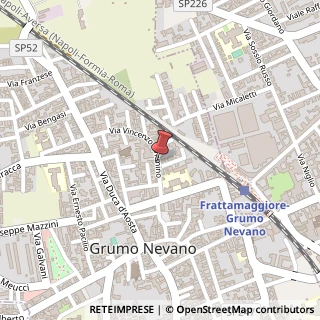 Mappa Via Vincenzo Cimmino, 29, 80028 Grumo Nevano, Napoli (Campania)