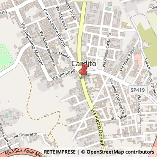 Mappa Via Pietro Donadio, 38, 80024 Cardito, Napoli (Campania)