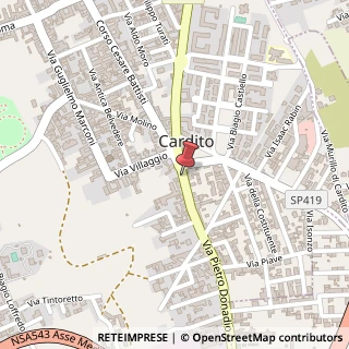 Mappa Via Donadio, 115, 80024 Cardito, Napoli (Campania)