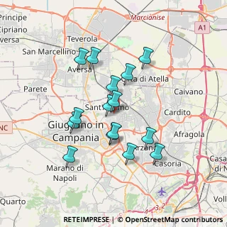 Mappa Via Giuseppe Mazzini, 80029 Sant'Antimo NA, Italia (3.30133)