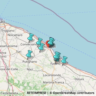 Mappa 70043 Monopoli BA, Italia (9.74273)