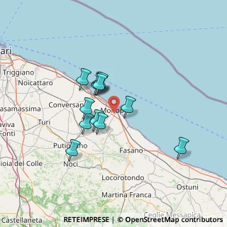 Mappa 70043 Monopoli BA, Italia (11.48833)