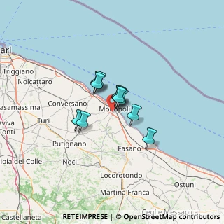 Mappa 70043 Monopoli BA, Italia (7.52909)