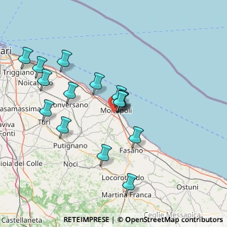 Mappa 70043 Monopoli BA, Italia (15.84267)