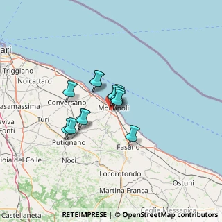 Mappa 70043 Monopoli BA, Italia (8.64538)