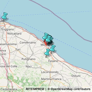 Mappa 70043 Monopoli BA, Italia (6.60909)
