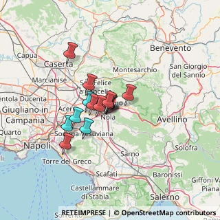 Mappa SS7bis, 80030 Casamarciano NA, Italia (9.39929)