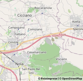 Mappa 80032 Casamarciano NA, Italia (2.7875)