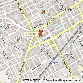 Mappa Via S. Simone e Giuda, 17, 80011 Acerra NA, Italia, 80011 Acerra, Napoli (Campania)
