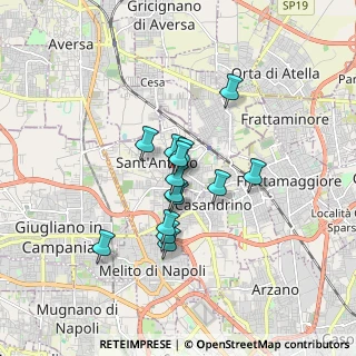 Mappa Via Silvio Pellico, 80029 Sant'Antimo NA, Italia (1.3)