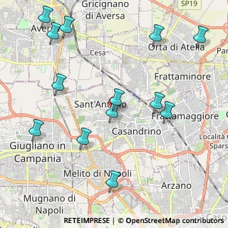 Mappa Via Silvio Pellico, 80029 Sant'Antimo NA, Italia (2.67615)